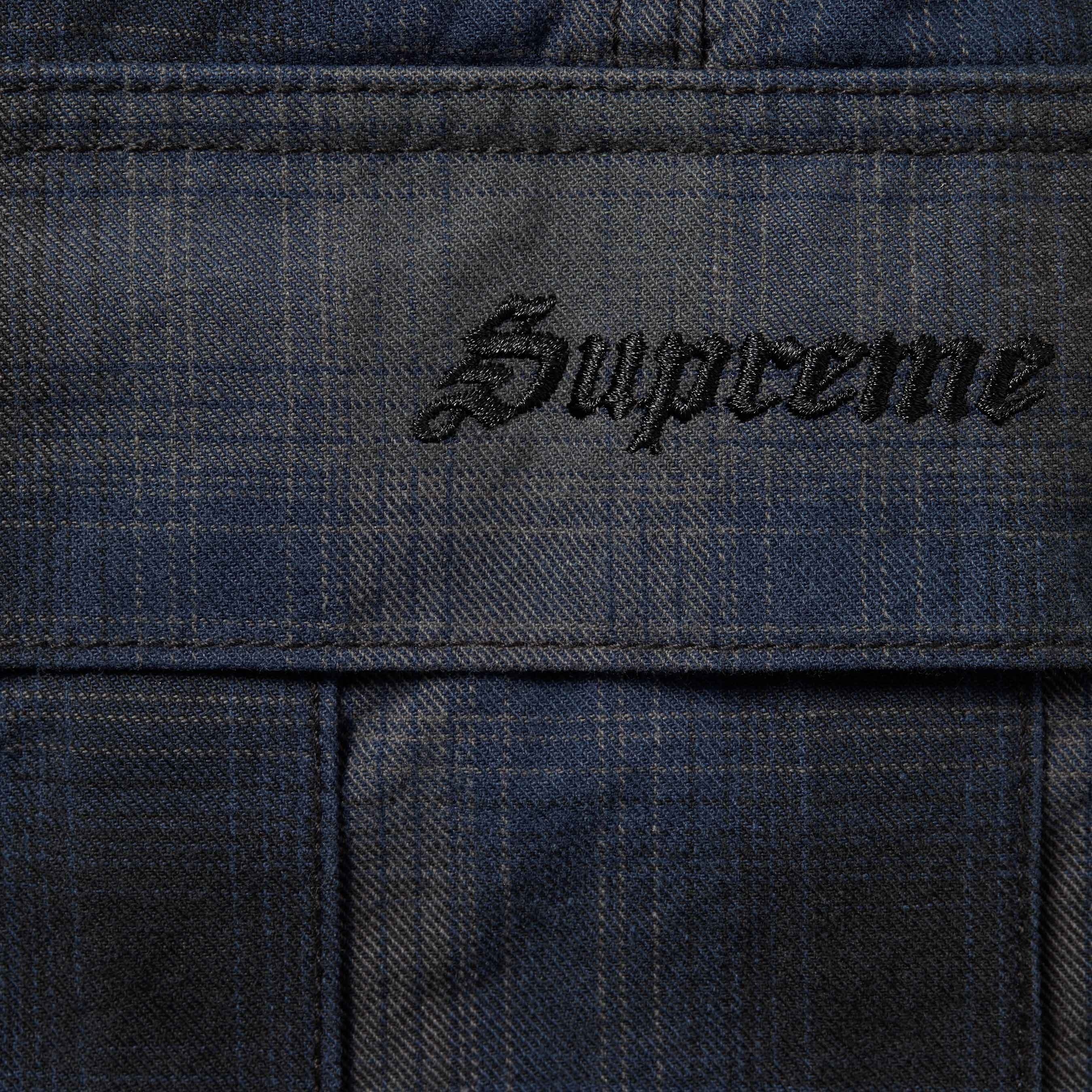 Shadow Plaid Cargo Short view 3